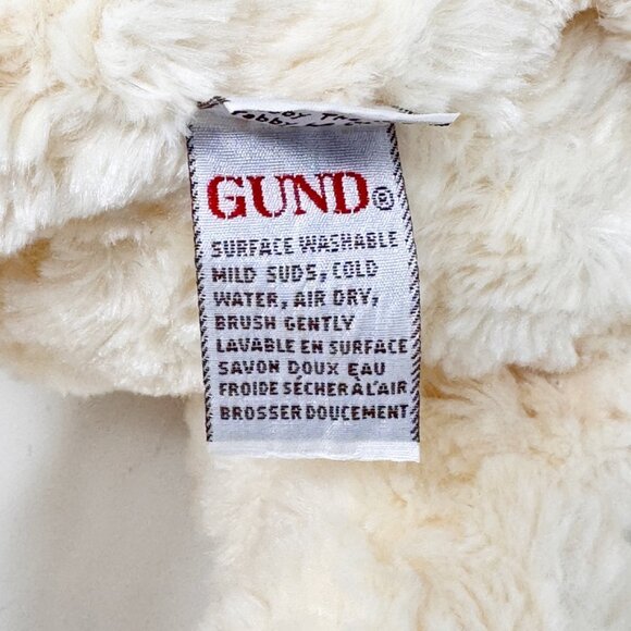 Gund TABBY THE CAT Floppy Plush 16" Cream Fur Stuffed Animal Soft - Picture 7 of 8